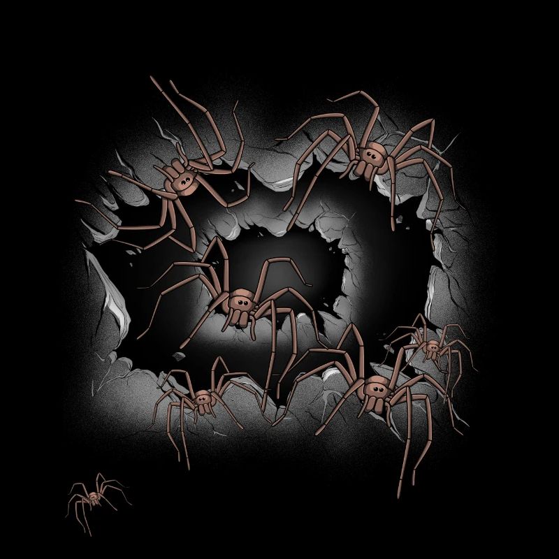 Halloween Spiders Animals Spider Phobia Panic