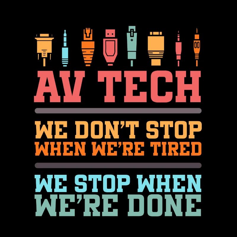 Audiovisual Technician AV Tech