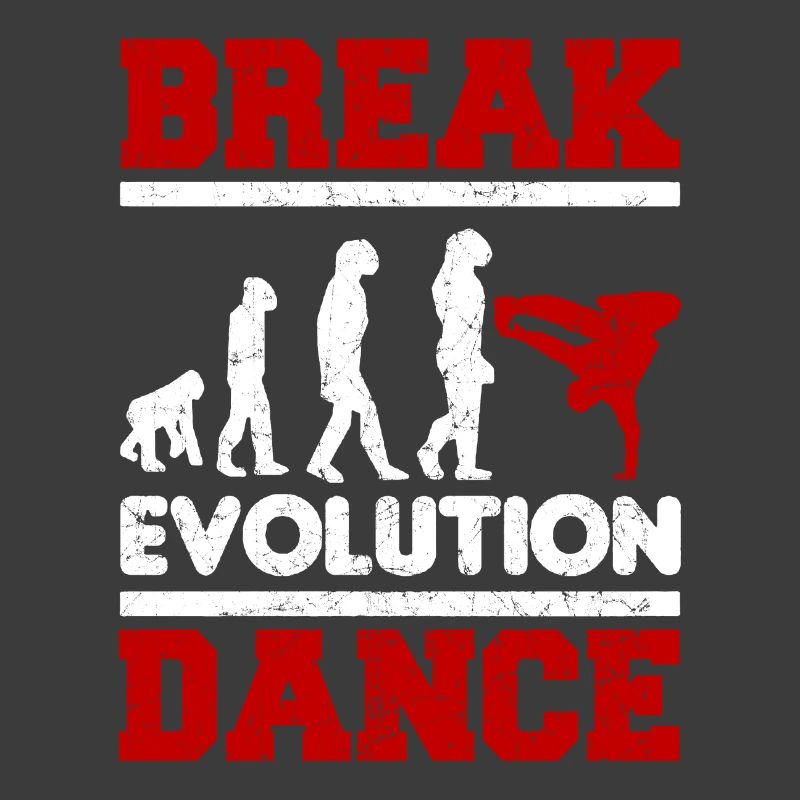 Breakdancing Evolution Breakdance BBoy Tänzer