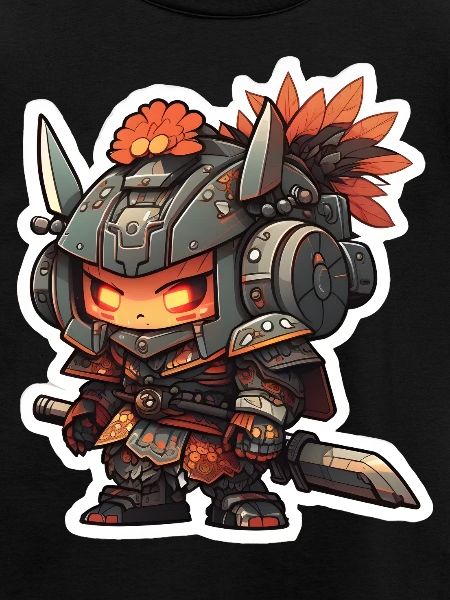 Chibi Samurai Roboter