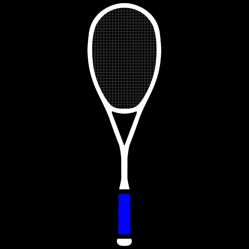 Raquette de squash Tennis Multicolore Blanc Bleu