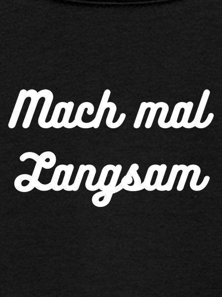 HN Mach Mal Langsam Handlettering
