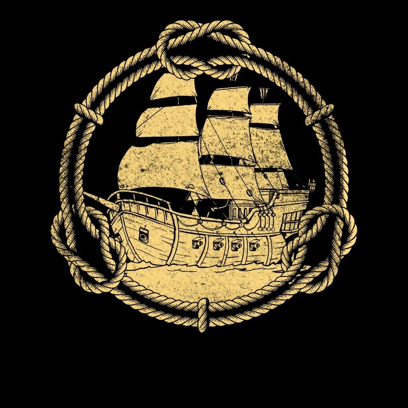 Ship Sailing Boat Boat Pirate Piracy Retro