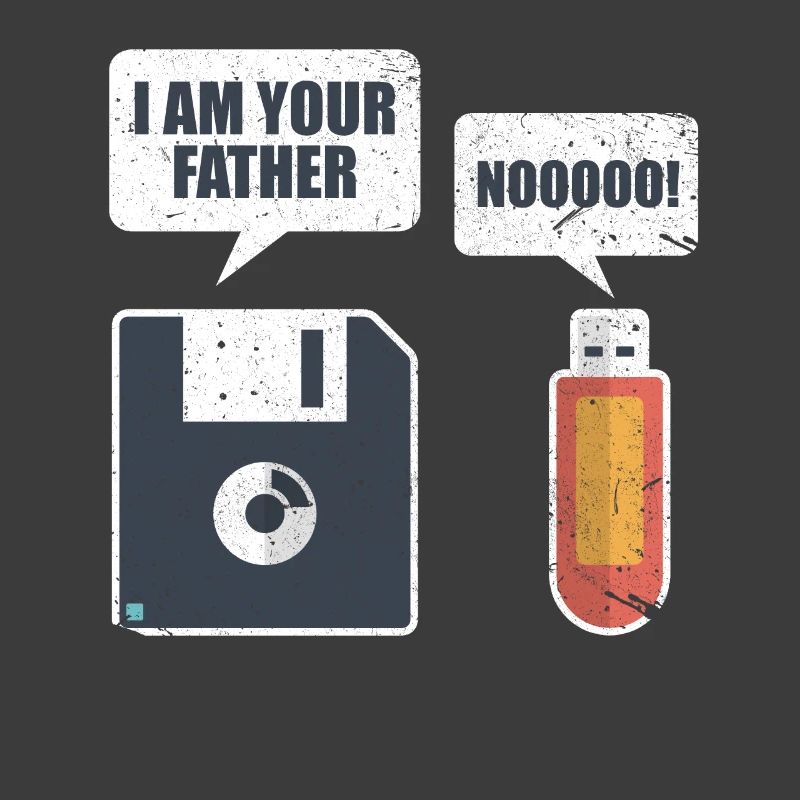 USB Floppy Disk Memory Computer Nerd Gift