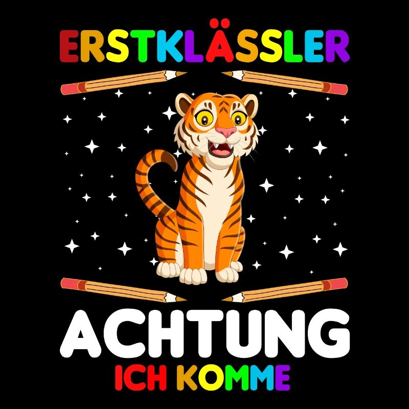 Erstklässler Achtung ich komme