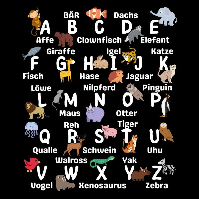 Tier ABC Tieralphabet
