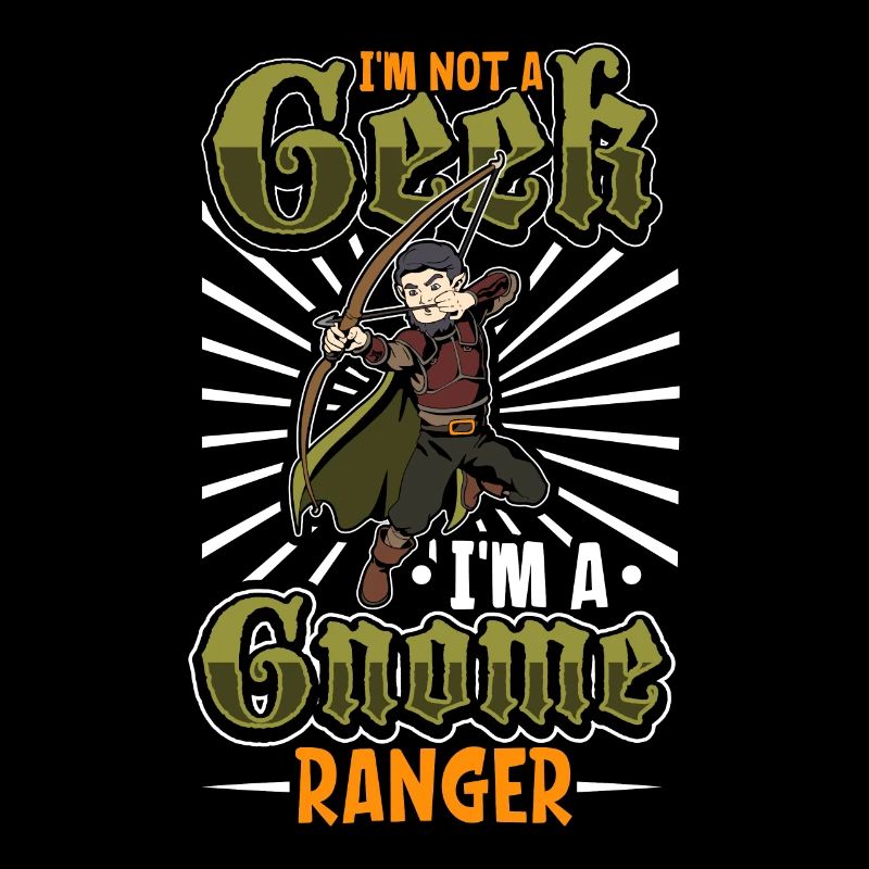 No geek - D20 RPG Character - Ranger