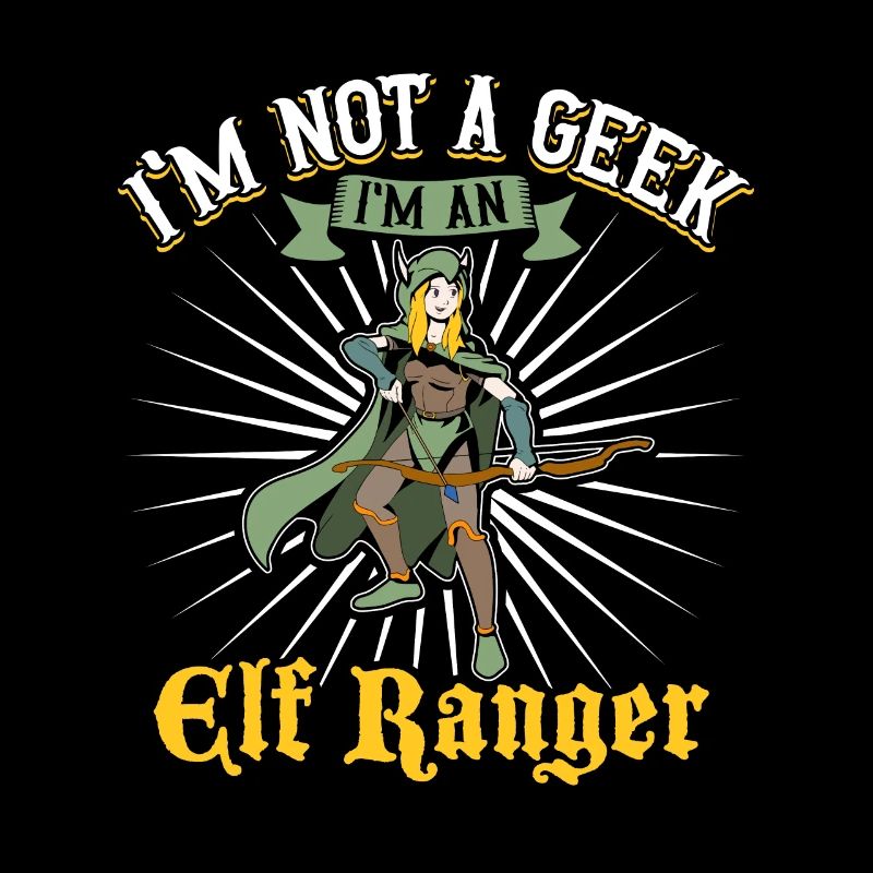 No geek - D20 RPG Character - Ranger