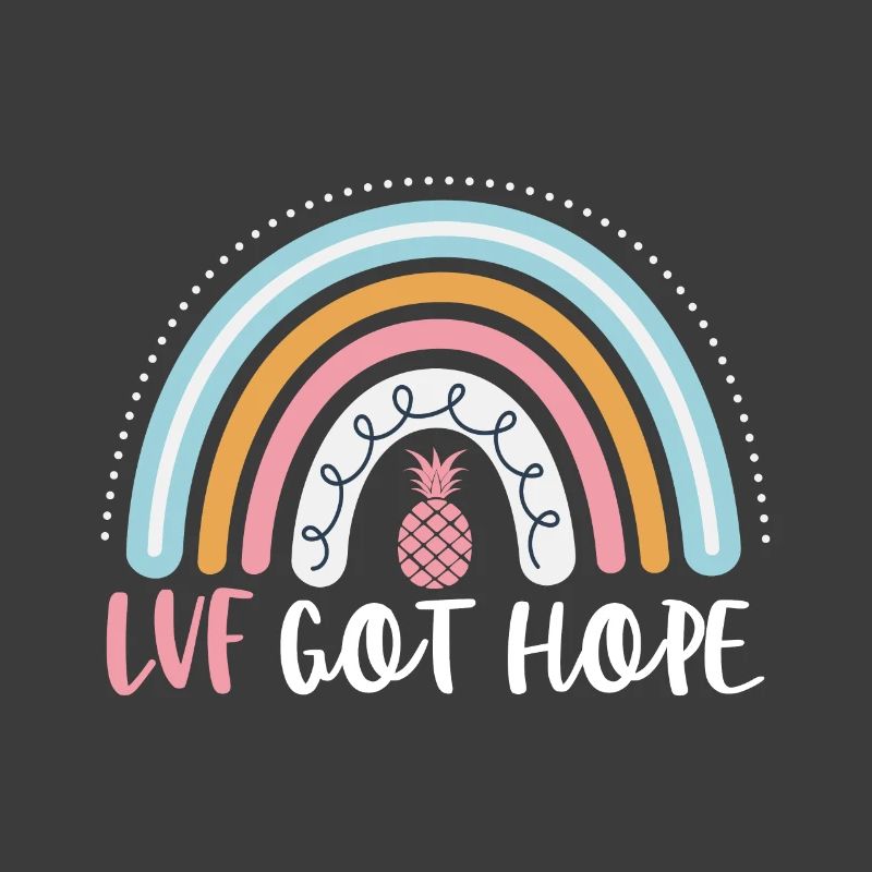 IVF Got Hope Lustig IVF Boho Regenbogen Unfruchtbarkeit