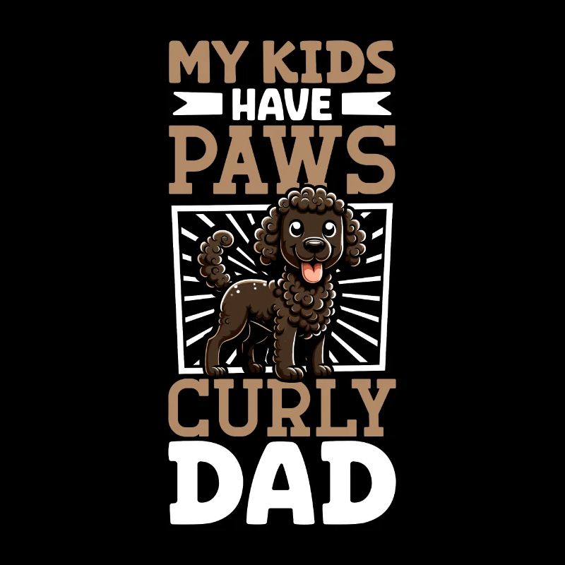 Curly-coated Retriever Dad