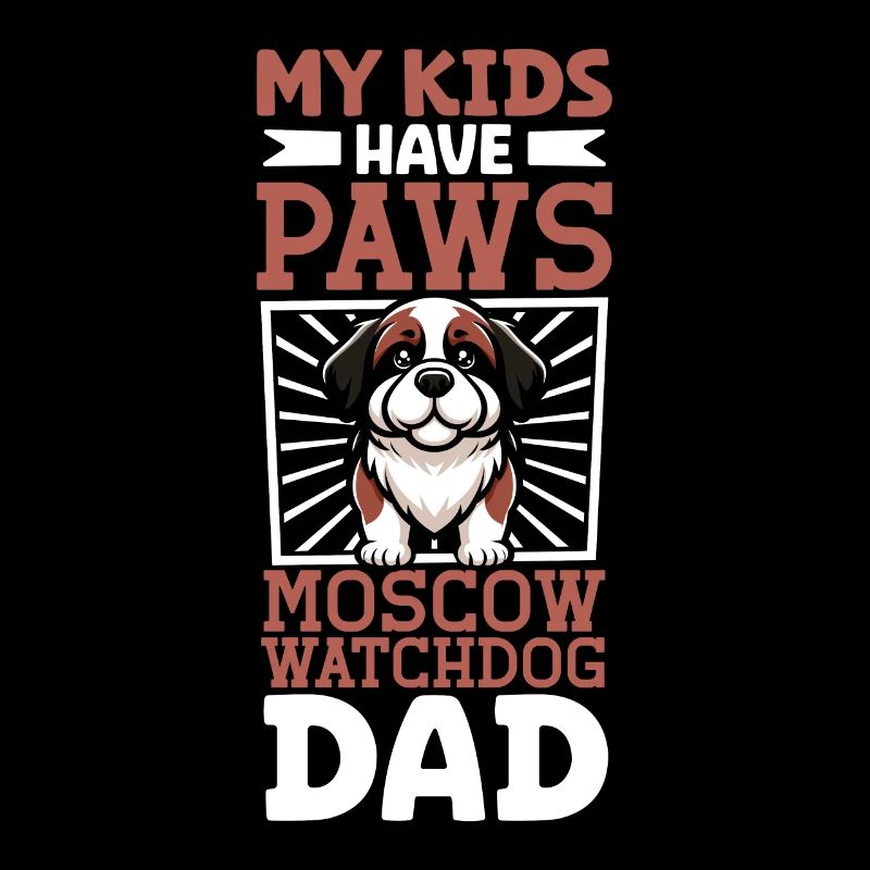 Garde de Moscou Chien Papa