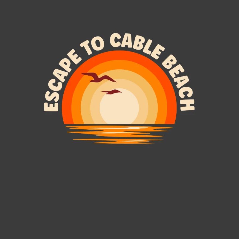Je fuis vers Cable Beach