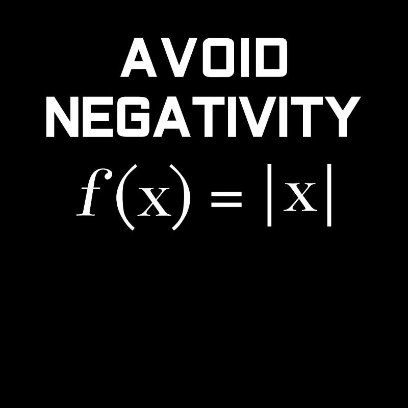 Mathematics negativity