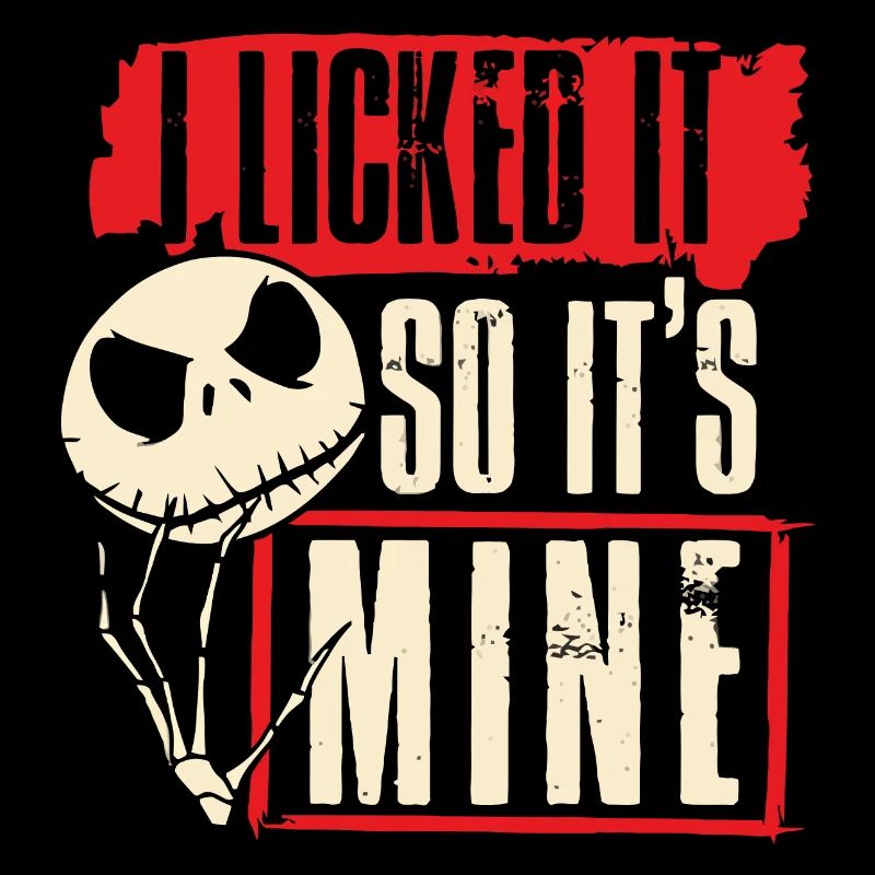 I licked it so it's mine actor horror halloween
