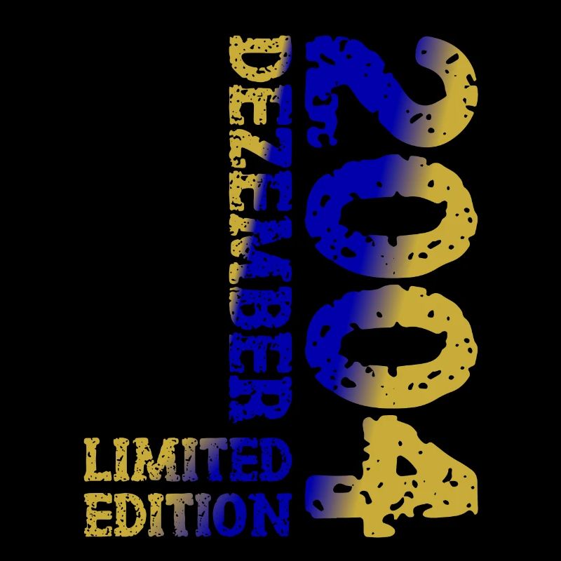 2004 Dezember Limited Edition 19. Geburtstag Deko