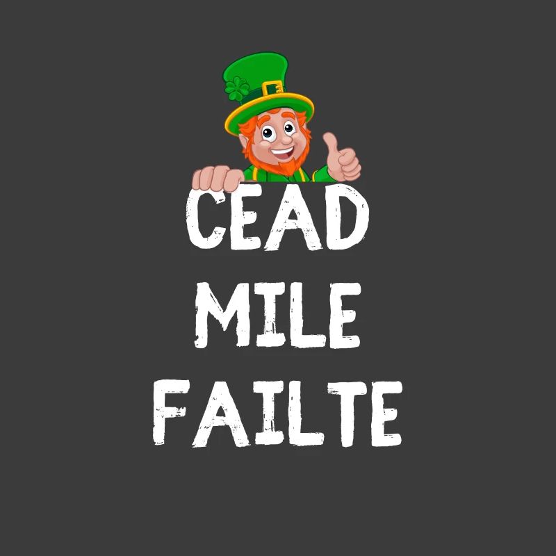"Céad Míle Fáilte: Leprechaun Pride & Luck Tee"