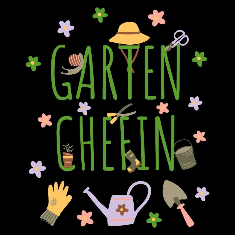 Garten Chefin Gärtnerin Geschenk Gartenarbeit Oma