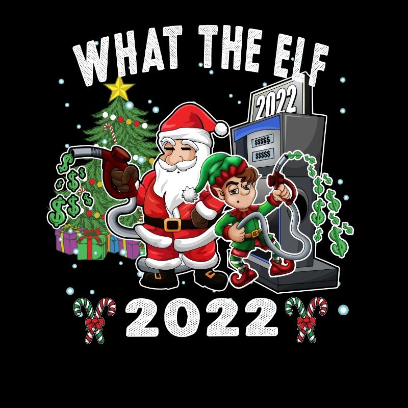 Qu’est-ce que le Père Noël Elf et la pompe à essence Elf