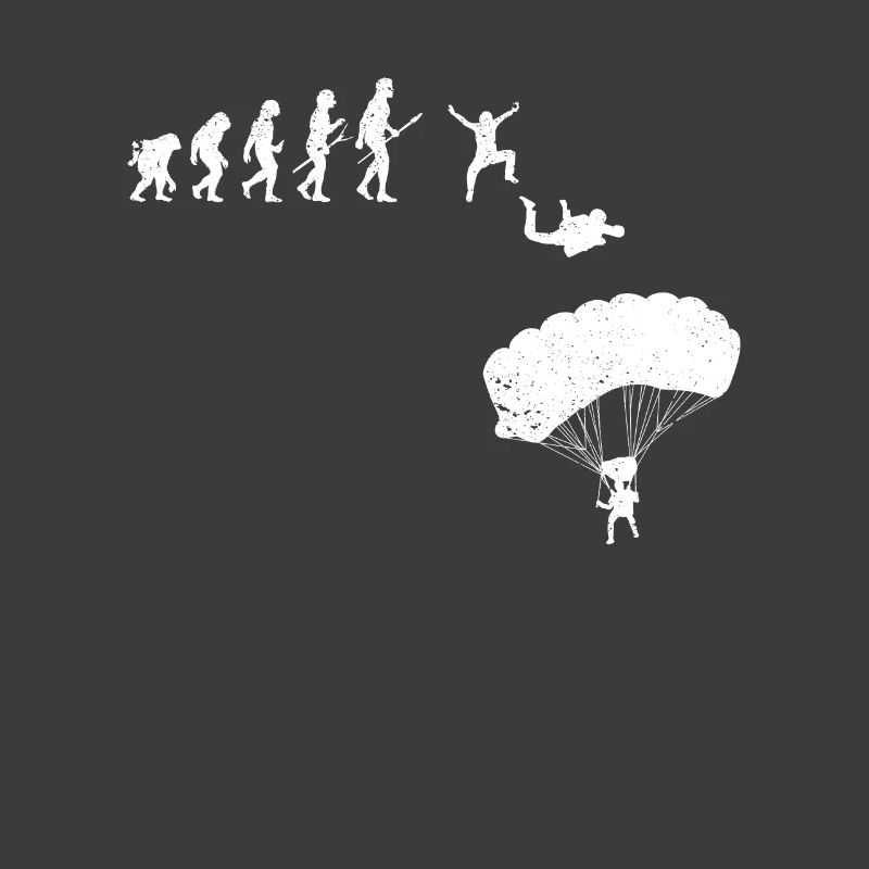 Skydiving Human Evolution