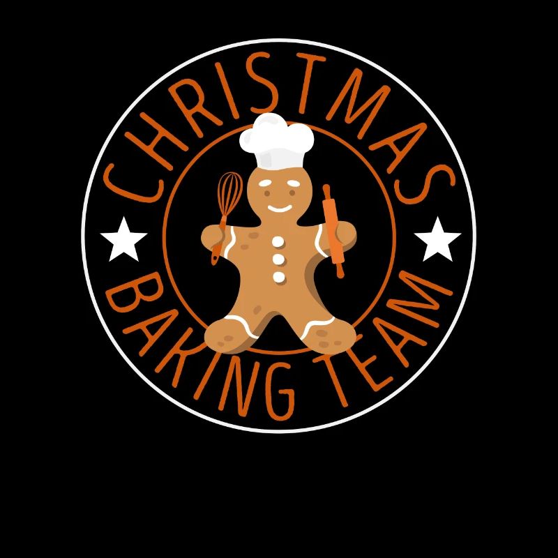 Christmas Bakery Team Funny Gingerbread Man