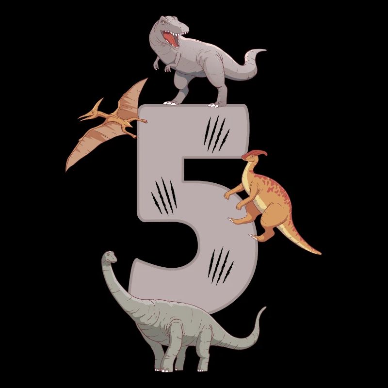 Kinder Geburtstag Dino Design Geburtstag 5