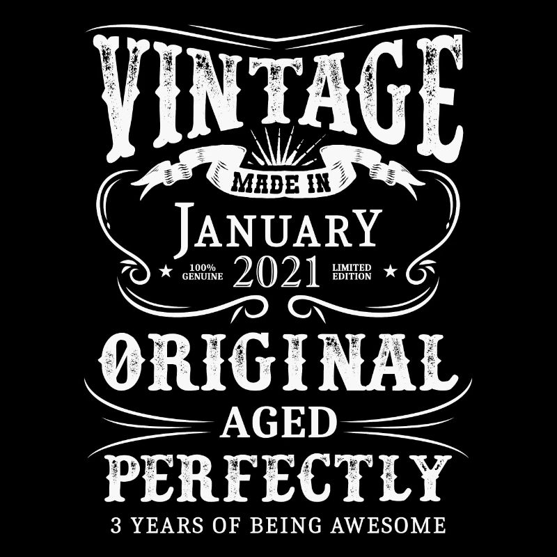 Millésime Fabriqué En Janvier 2021 3 Ans D’existence