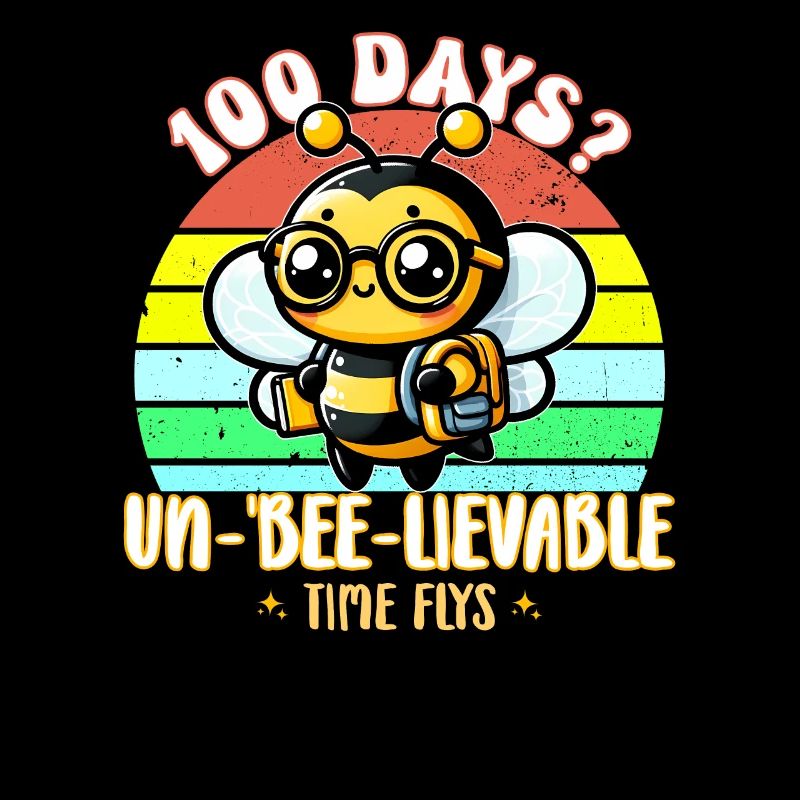 100 jours Un-Bee-Lievable Time Flies 100e école