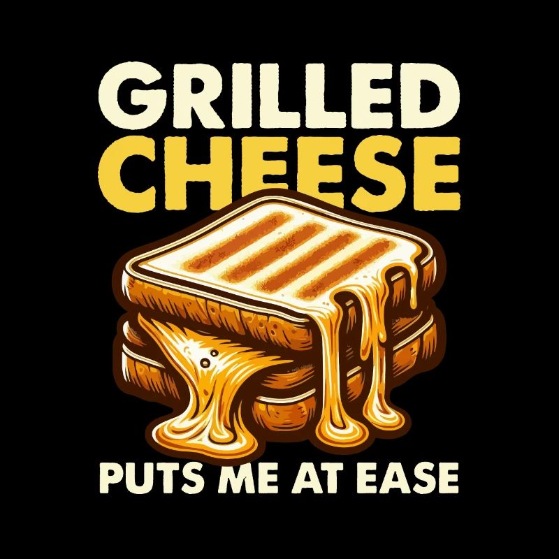 Grilled Cheese Puts Me At Ease Sandwich Food