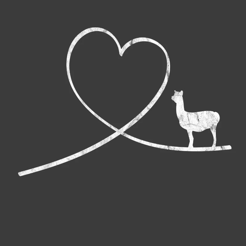 Lama Alpaka Tiere Haustier Geschenk Geschenkidee