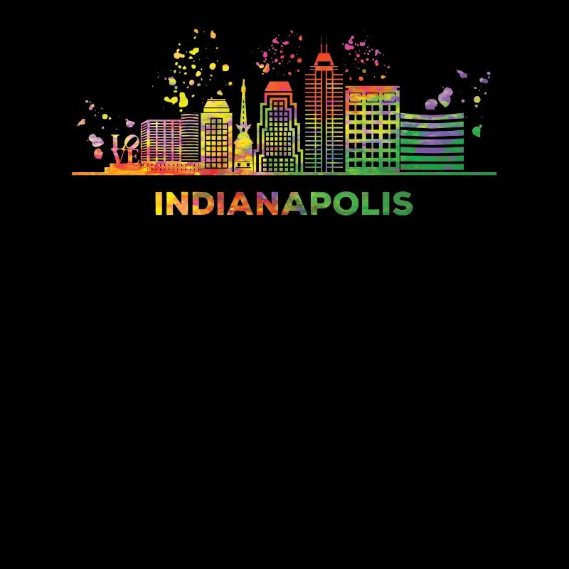 Indianapolitan Skyline Indianapolis