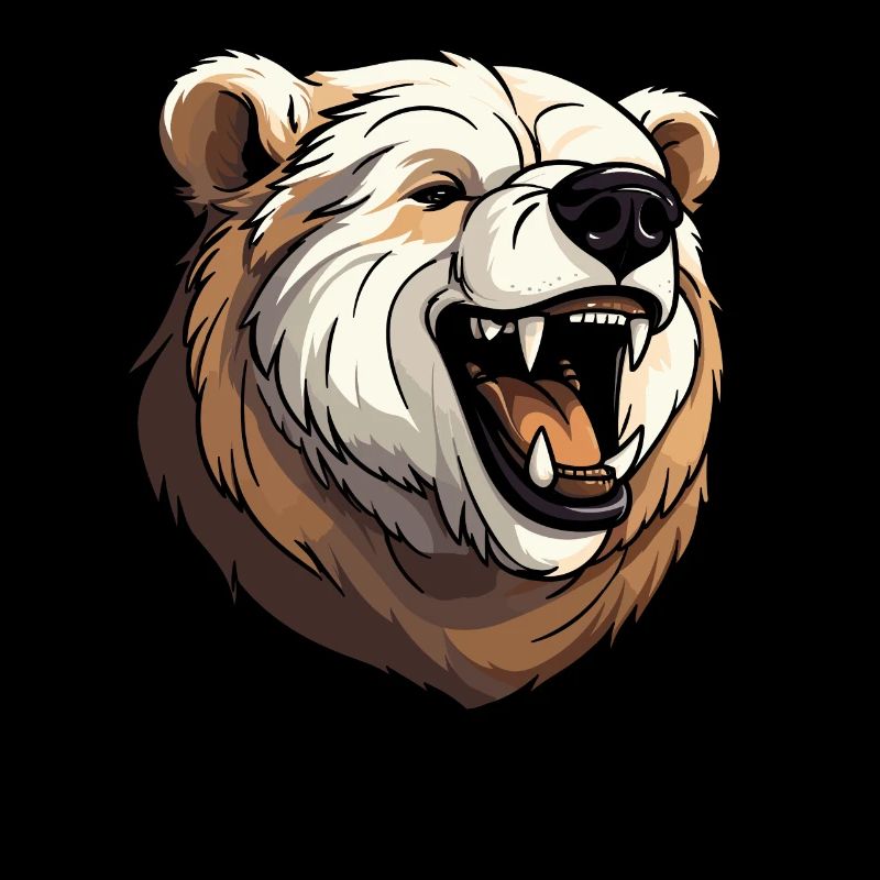 Bear Brown Bear Smiling
