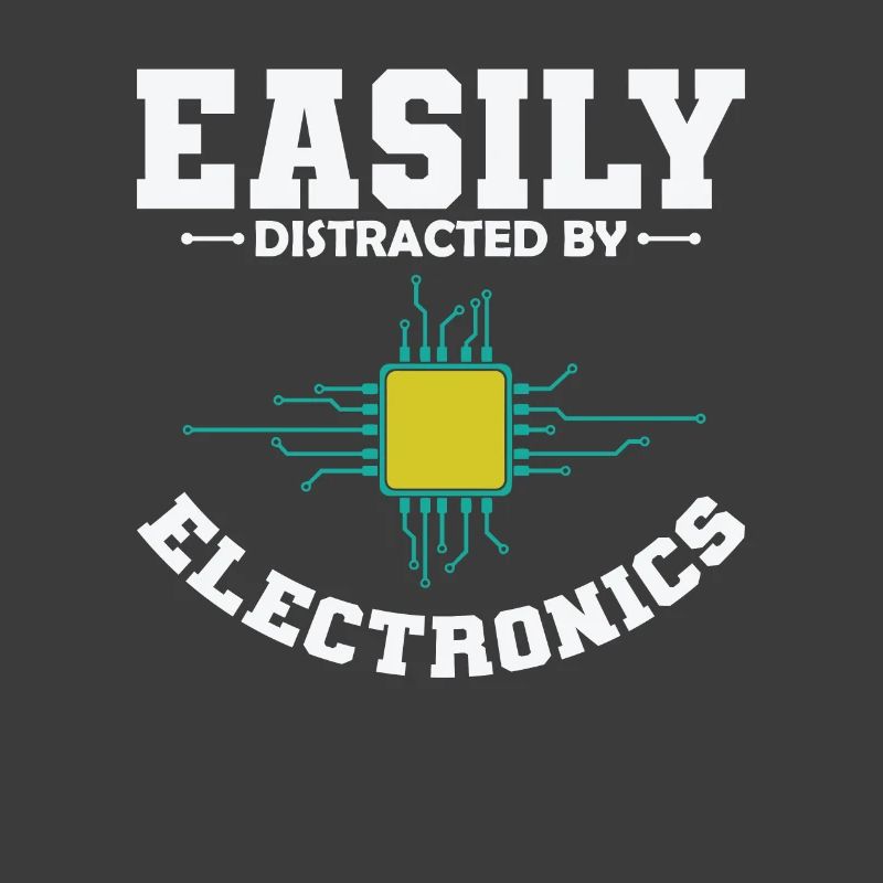 Easily Distracted By Electronics Beruf