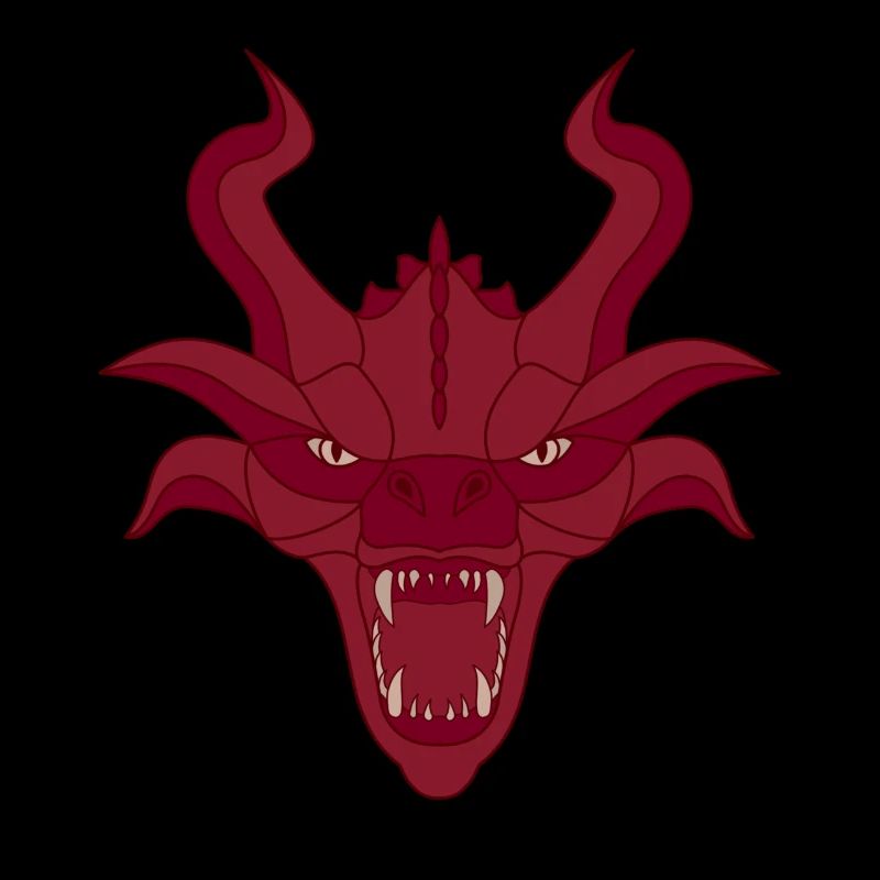 Red Dragon Head