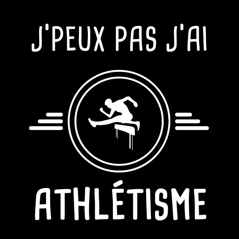 athlétisme je peux pas j'ai athlétisme sport