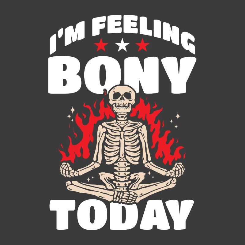 Goth Halloween bony today skeletonized