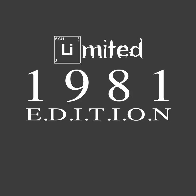 Édition limitée 1981