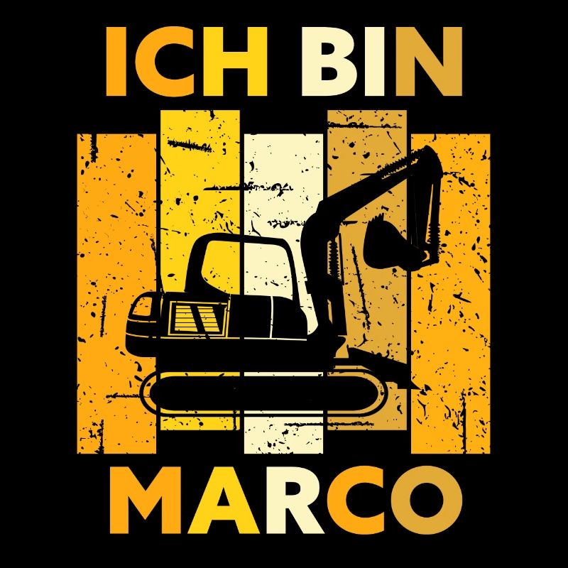 Marco Geschenk Name Namensschild Geburtstag