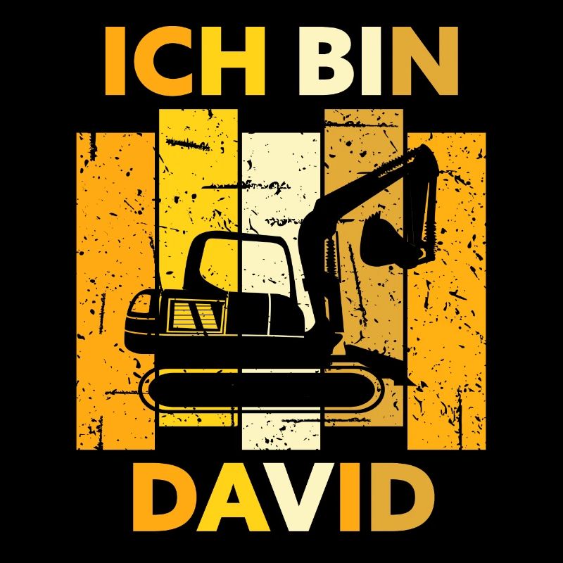 David Geschenk Name Namensschild Geburtstag