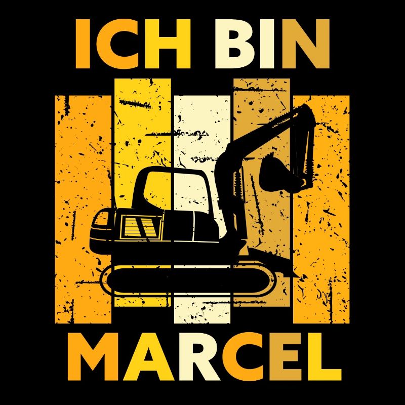 Marcel Geschenk Name Namensschild Geburtstag