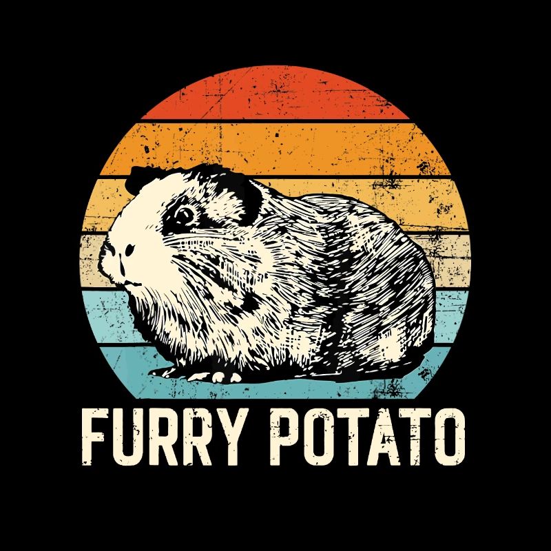 Meerschweinchen Idee, Pelzige Kartoffel