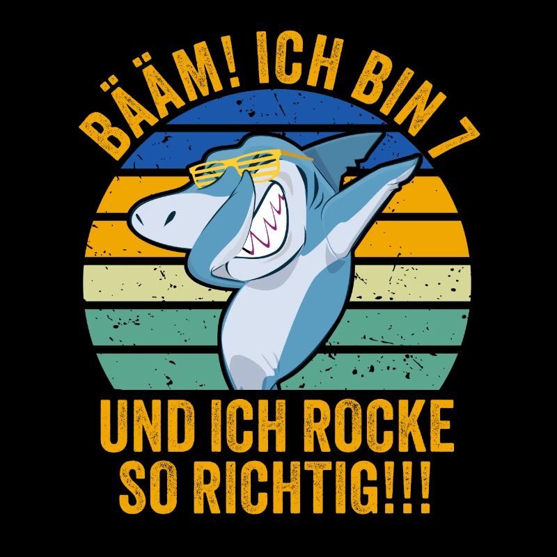 7 Jahre Junge Geschenk 7. Geburtstag Sieben