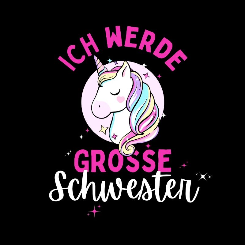 Ich werde Große Schwester 2024 Loading Einhorn