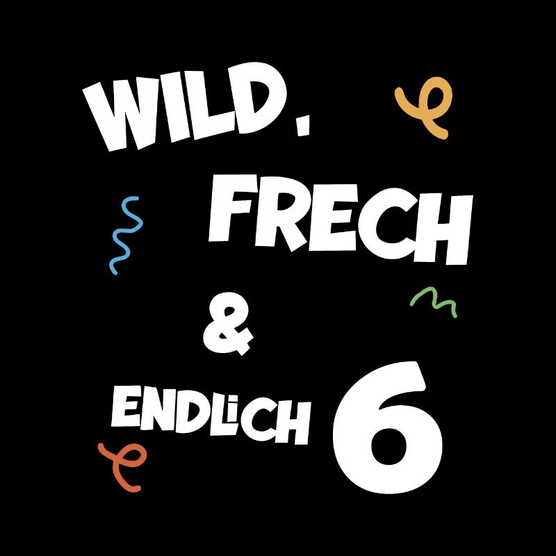 Kindergeburtstag T-Shirt Endlich Wild frech Feier