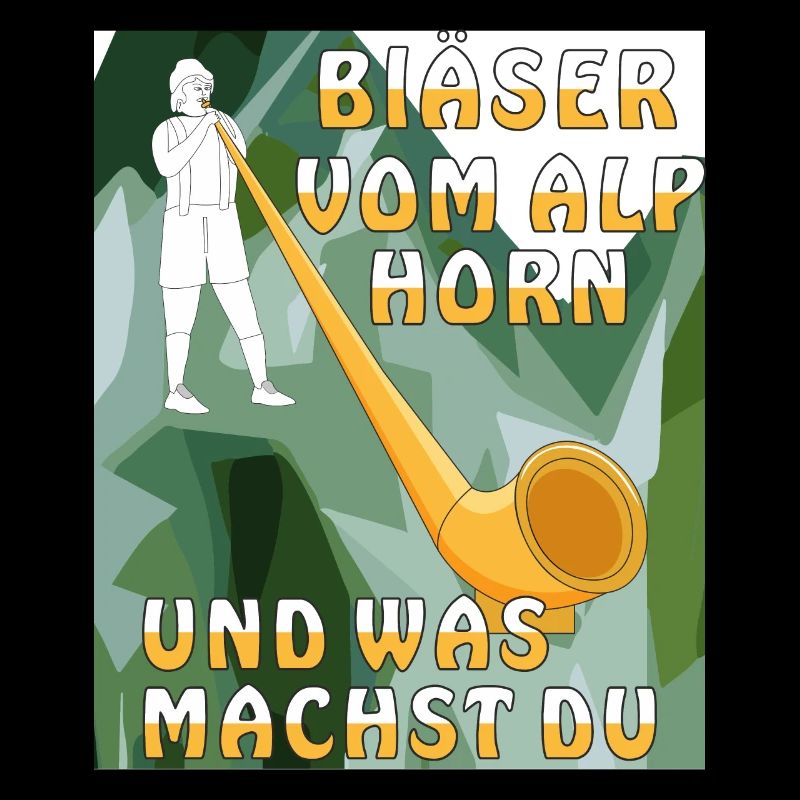 BLÄSER VOM ALPHORN