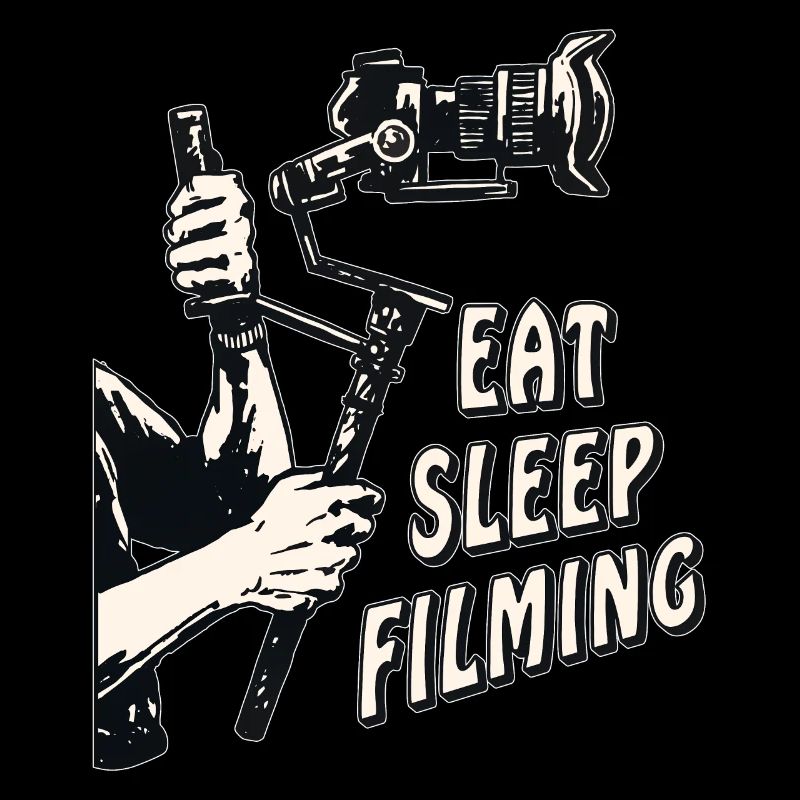 CAMERA EATING SLEEPING FILMING