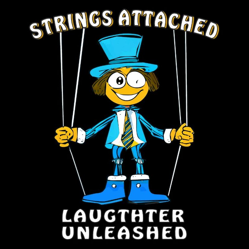 PUPPET STRINGS ATTACHED LAUGHTER