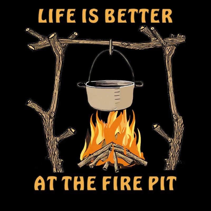 LIFE IS BETTER AT THE FIRE PIT