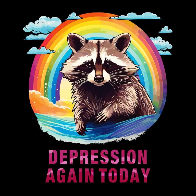 RACCOON DEPRESSION AGAIN TODAY