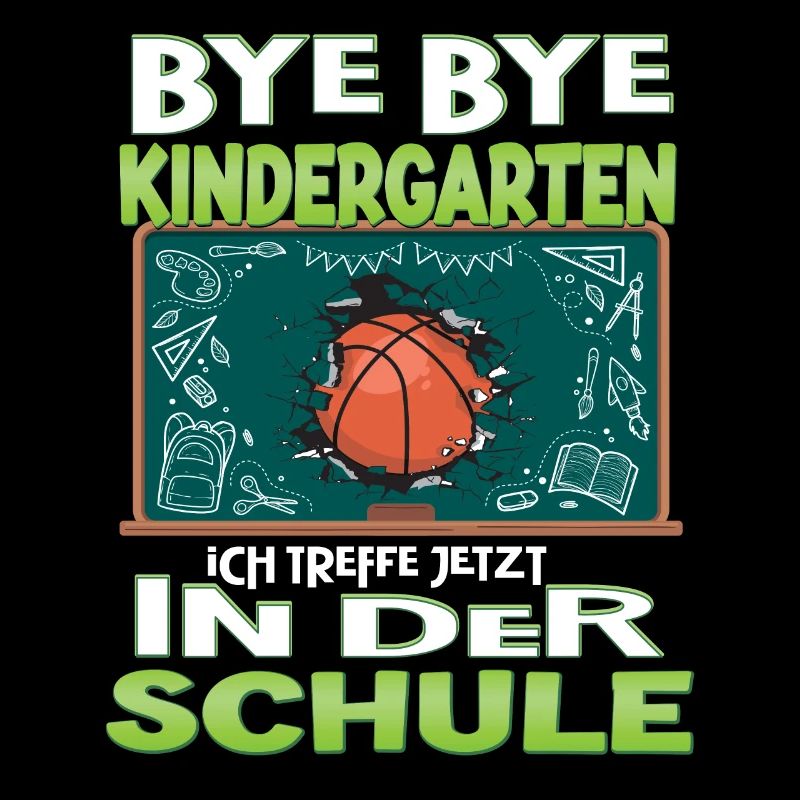 Einschulung Geschenk Schulkind Basketball Fan