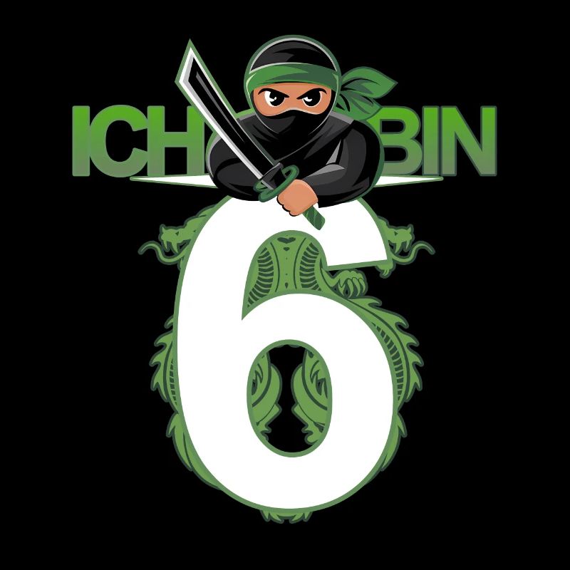 6. Geburtstag Ninja Kostüm 6 Jahre alt Junge